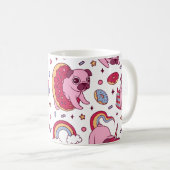 Mug Cute dog pattern for dog lovers (Devant droit)