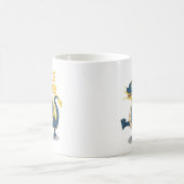 Mug Cute dragon chinois Zodiac "Fortune" Blanc (Centre)