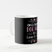 Mug Cute Drôle Groomer Chien (Devant gauche)