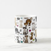 Mug Cute drôle Motif de chats (Centre)