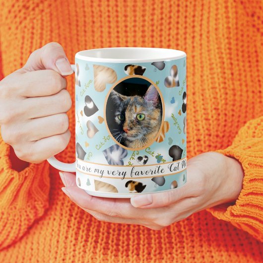 Mug Cute Du Chat Photo Personnalisée Fourrure Coeur Am