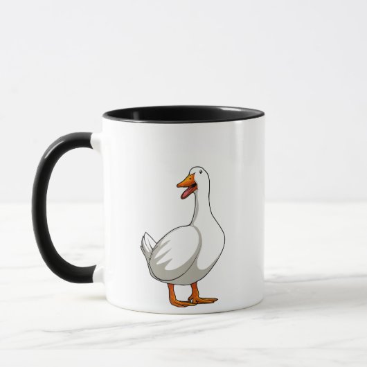 Mug Cute Duck Design Hommes sauvagine Oiseau Animaux A (Gauche)