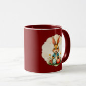 Mug Cute Easter Bunny – Soft Frame - caneca (Devant droit)