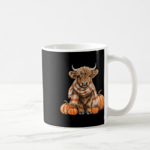 Mug Cute écossaise vache Cosy Automne Citrouille Occid