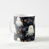 Mug Cute Éffrayant Halloween Fantômes Whimsical Flotta (Devant gauche)