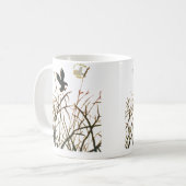 Mug Cute Empreintes de pattes Quatre Animaux Photos Ca (Devant gauche)