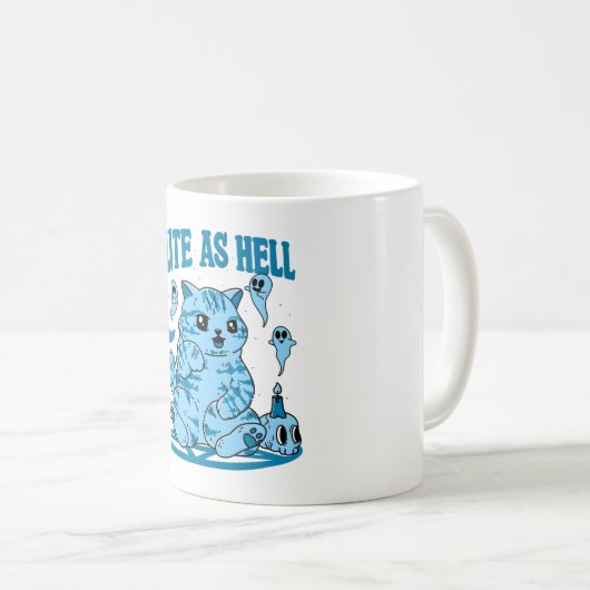 Mug Cute en enfer V2 (Devant droit)