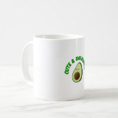 Mug Cute Et Délicieux Avocado (Devant gauche)