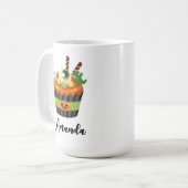 Mug Cute et Déplaisante Halloween Cupcake avec un Big (Devant gauche)