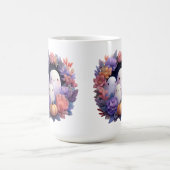 Mug Cute Fantôme Famille Halloween Wreath (Centre)
