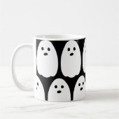 Mug Cute Fantôme noir et blanc (Gauche)