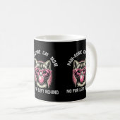 Mug Cute Feline Kitty Chat Lover Cadeau Paw-some Chat  (Devant droit)