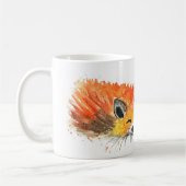 Mug Cute Fox animal aquarelle faune boisée (Gauche)