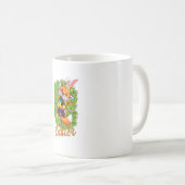 Mug Cute Fox Bunny Ears Happy Easter Fox with Easter E (Devant droit)