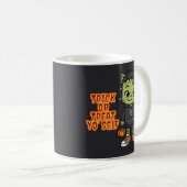 Mug Cute Frankenstein Chat Monster - Kawaii Hall Éffra (Devant droit)