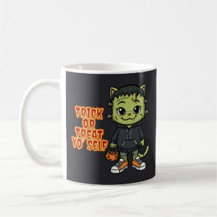 Mug Cute Frankenstein Chat Monster - Kawaii Hall Éffra