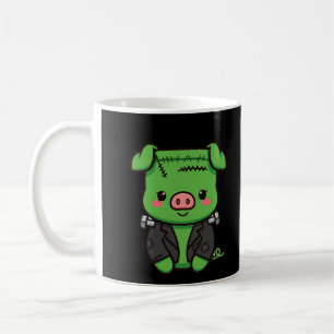 Mug Cute Frankenstein Cochon Halloween