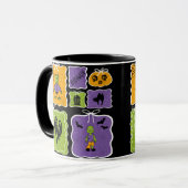 Mug Cute Frankenstein et Zombie Halloween (Devant gauche)