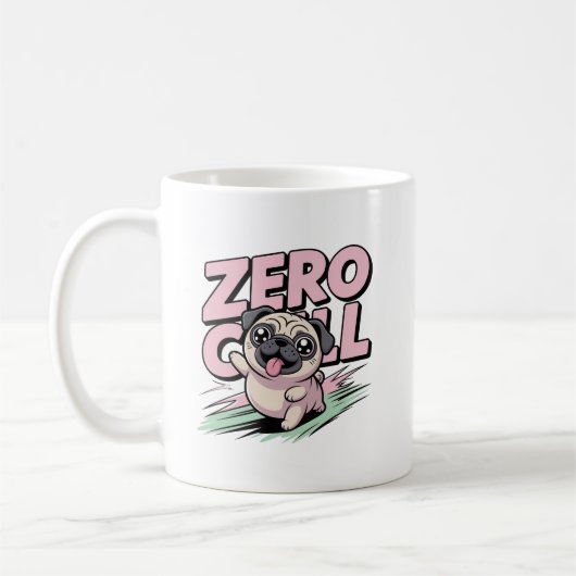 Mug Cute French Bulldog Zero Cool (Gauche)