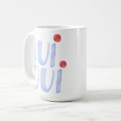 Mug Cute French Oui Oui (Devant gauche)