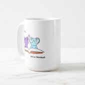 Mug Cute frog booklovers (Devant gauche)