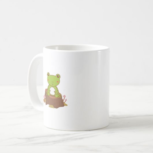 Mug Cute Frog Coffee Cup (Devant gauche)