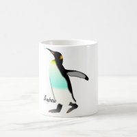 Cute Fun Fier Empereur Penguin Personnalisé