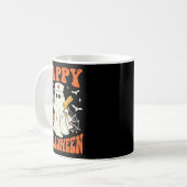 Mug Cute Funny Boo Ghost Nurses Pappy Halloween Obgyn  (Devant gauche)