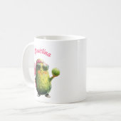 Mug Cute Funny Concombre chiche avec lunettes de solei (Devant gauche)