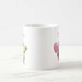 Mug Cute Funny Concombre chiche avec lunettes de solei (Centre)