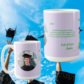 Mug Cute Funny Frog Message photo Graduation Cadeau