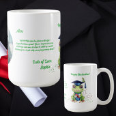 Mug Cute Funny Frog Message photo Graduation Cadeau