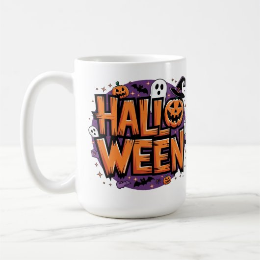 Mug Cute funny halloween (Gauche)