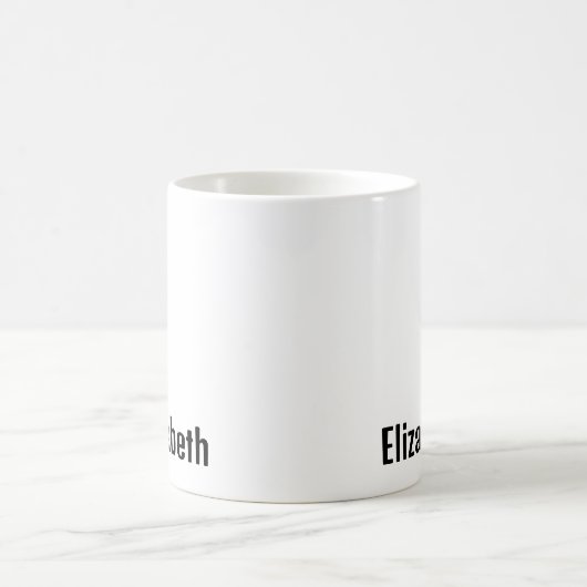 Mug Cute Funny Horse Personalized Name (Centre)