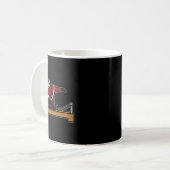 Mug Cute Funny Mery Christmas Lates Santa Claus Perfom (Devant gauche)