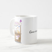 Mug Cute Funny Sad Opossum Kissing Booth Nom Personnal (Devant gauche)