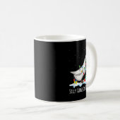 Mug Cute Funny Santa Duck Silly Goose On The Loose Chr (Devant droit)