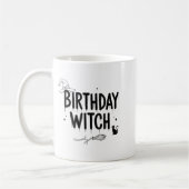 Mug Cute Funny Witch Witchy Birthday Witches Happy Wom (Gauche)