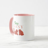 Mug Cute furry puppy mug, Stay Sassy (Devant gauche)