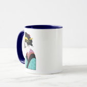 Mug Cute Geisha Art japonais (Devant gauche)