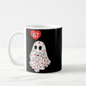 Mug Cute Ghost 6 7 Six Seven Meme Valentines Day Men W (Gauche)