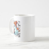 Mug Cute Ghost Boire Café Halloween Ghost Ice Cof (Devant gauche)