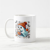 Mug Cute Ghost Boire Café Halloween Ghost Ice Cof (Gauche)