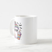 Mug Cute Ghost Boire Café Latte Ghost Boo Hallowe (Devant gauche)