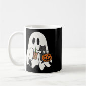 Mug Cute Ghost Cat Iced Café Saison Éffrayante Hallowe (Gauche)