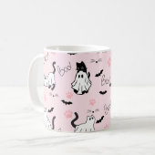 Mug Cute Ghost Cats Halloween (Devant gauche)