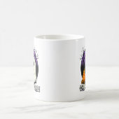Mug Cute Ghost Coffee Lover Conception du camping (Centre)