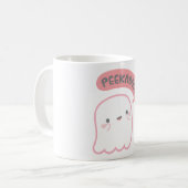 Mug Cute Ghost joue Peekaboo (Devant gauche)