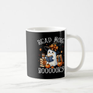 Mug Cute Ghost Lecture Livre Amateurs Halloween Lire p