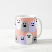 Mug Cute Ghost Pastel (Devant droit)